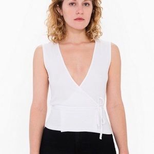 American apparel wrap tank XS